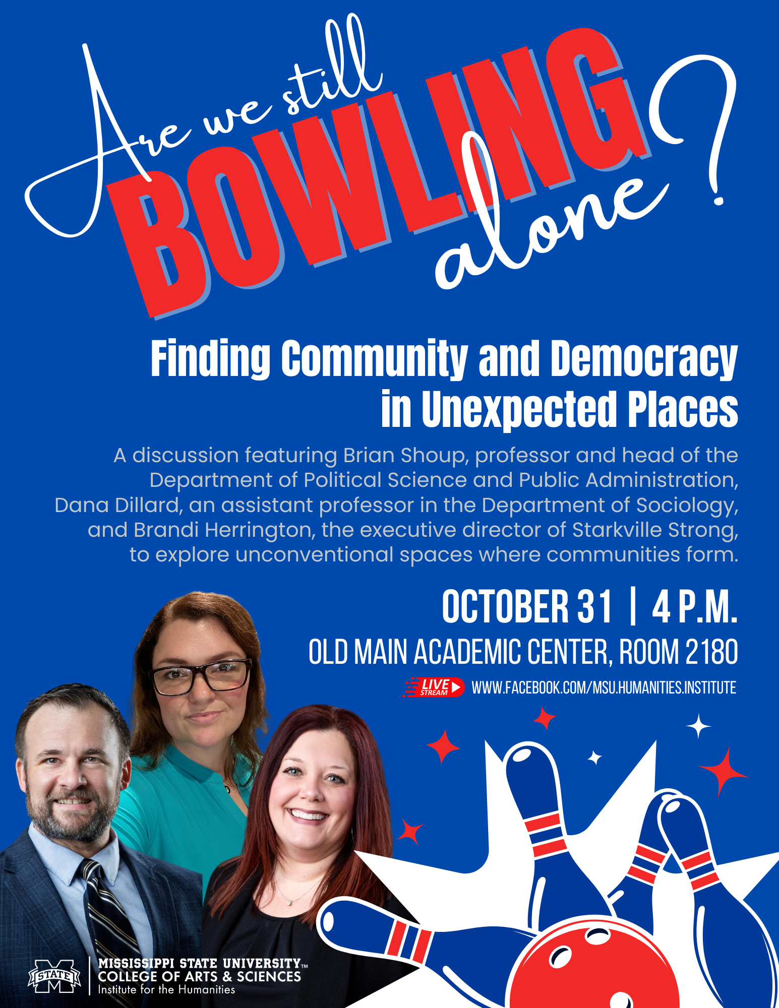 IH Bowling Alone Info Flyer